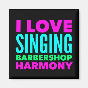 Íman Eu Adoro Cantando Magneta Harmony Barbershop