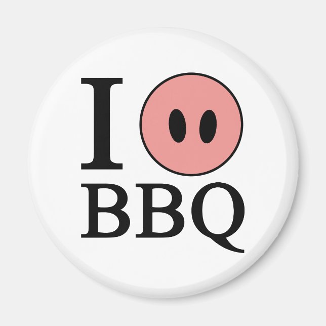 Íman Eu Adoro CHURRASCO (Frente)