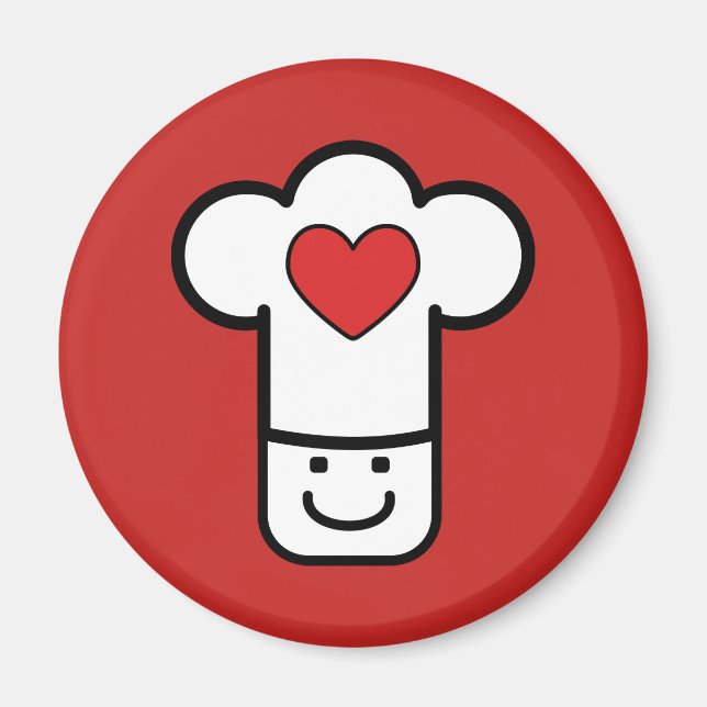 Íman Eu adoro cozinhar (Frente)