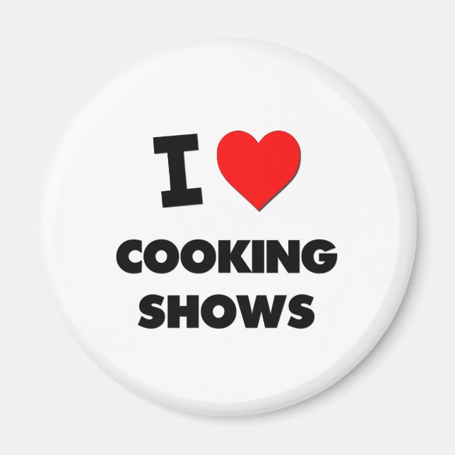 Íman Eu adoro Cozinhar (Frente)