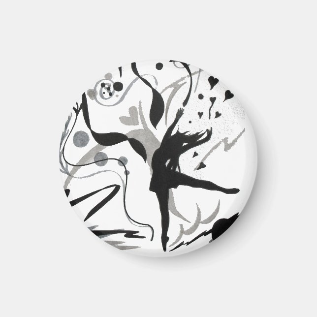 Íman Eu Adoro Dançar (Frente)