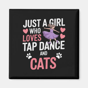 Íman Eu Adoro Dançarinas De Tap E Gatos Oferecem Tap Da