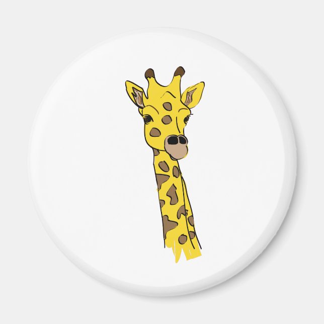 Íman Eu Adoro Girafas! (Frente)