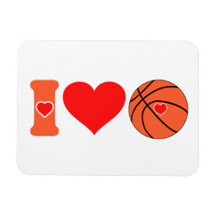 Íman Eu adoro ímã de basquete