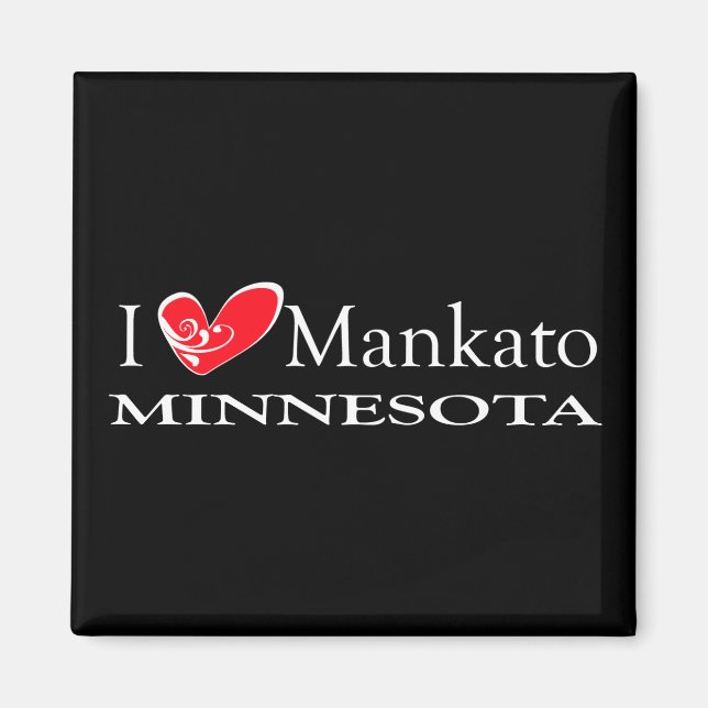 Íman Eu Adoro Mankato Minnesota (Frente)