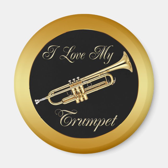 ÍMAN EU ADORO MINHA TRUMPET (Frente)