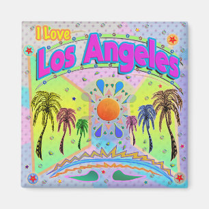 Íman Eu adoro o anjo calmo de Los Angeles