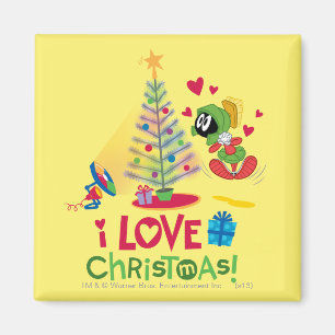 Íman Eu adoro o Natal - MARVIN MARTIAN™
