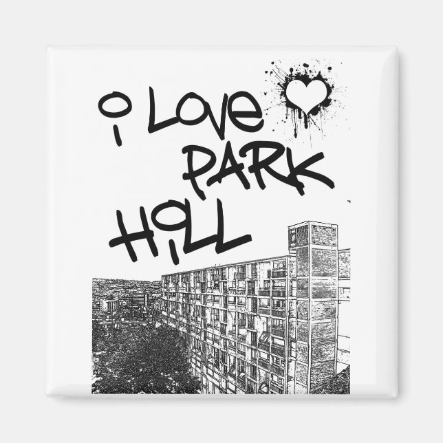Íman Eu Adoro Park Hill (Frente)