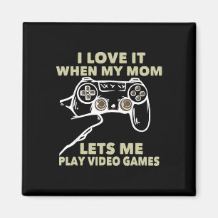 Íman Eu Adoro Quando Minha Mãe Me Deixa Jogar Vídeo Gam