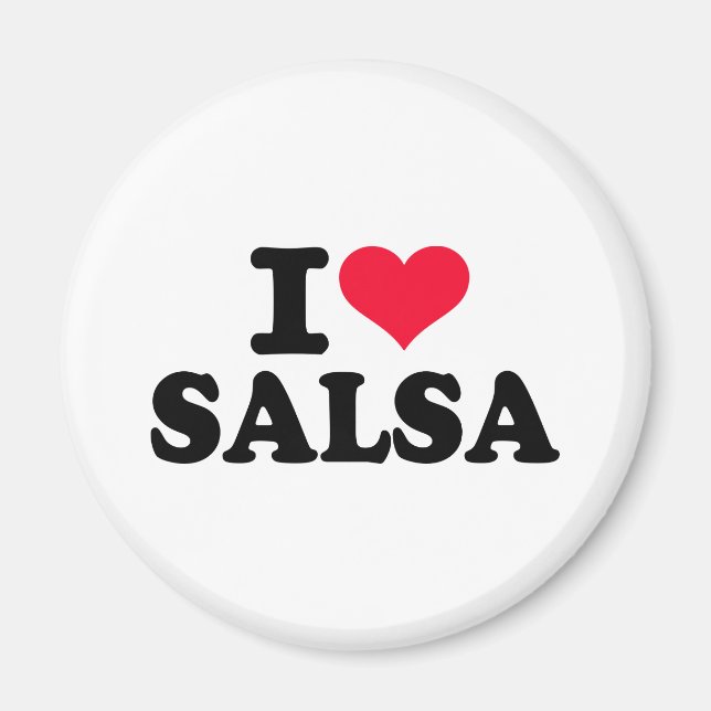 Íman Eu adoro salsa (Frente)