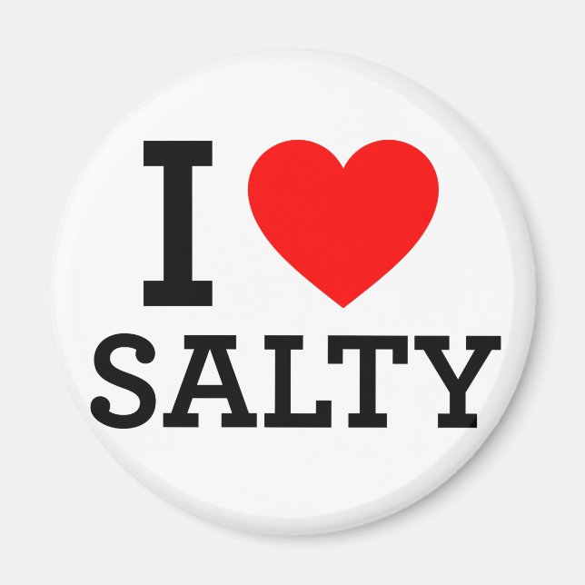 Íman Eu Adoro Salty (Frente)