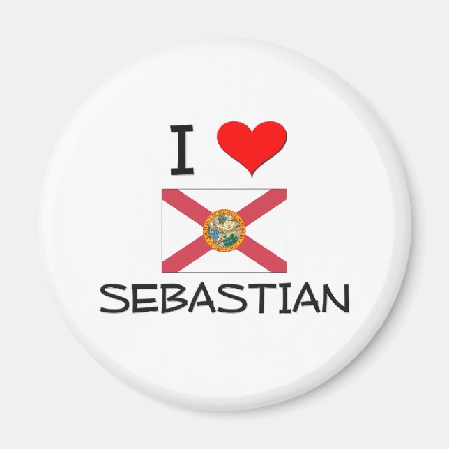 Íman Eu adoro SEBASTIAN Florida (Frente)