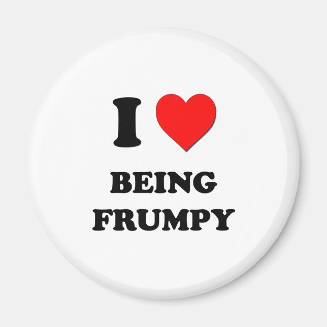 Íman Eu Adoro Ser Frumpy (Frente)