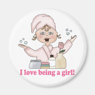 Íman Eu Adoro Ser Uma Rapariga Magnet