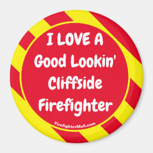 Íman Eu adoro uma boa olhada no Cliffside Firefighter