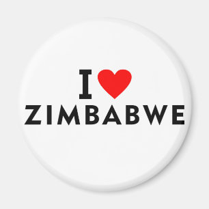 Íman Eu adoro zimbabwe como turismo de viagem cardíaca