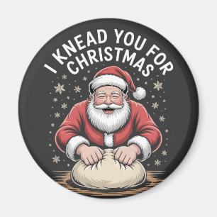 Íman Eu amasso você para o Natal Padaria Cozinheiro Pap