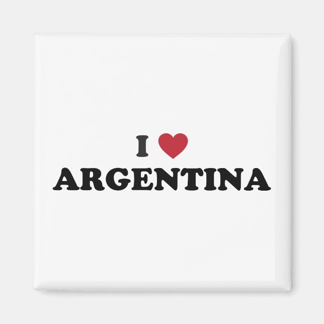 Íman Eu amo a Argentina (Frente)