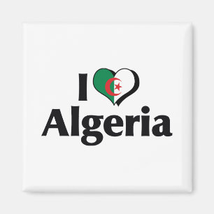 Íman Eu Amo a Bandeira da Argélia