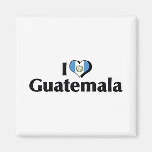 Íman Eu amo a bandeira da Guatemala