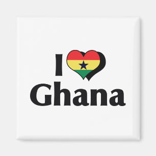 Íman Eu Amo a Bandeira do Gana