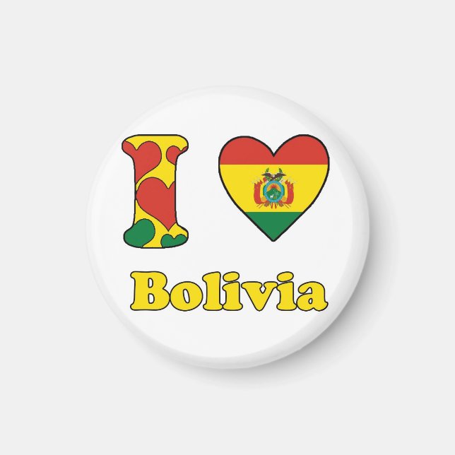 Íman Eu amo a Bolívia (Frente)