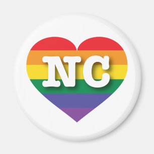 Íman Eu amo a Carolina do Norte Orgulho gay