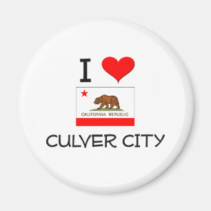 Íman Eu amo a CIDADE Califórnia de CULVER