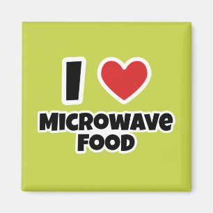 Íman Eu amo a comida da microonda