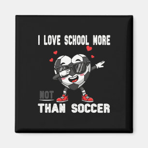 Íman Eu Amo a Escola Mais do Que Futebol Aluno Divertid