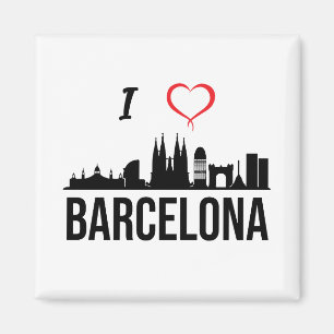 Íman Eu amo a espanha de Barcelona