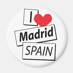Íman Eu amo a espanha de Madrid