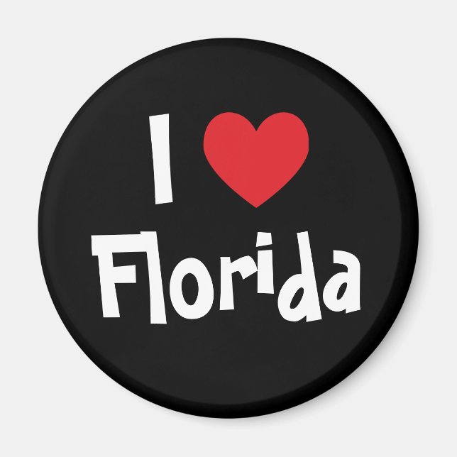Íman Eu amo a Florida (Frente)