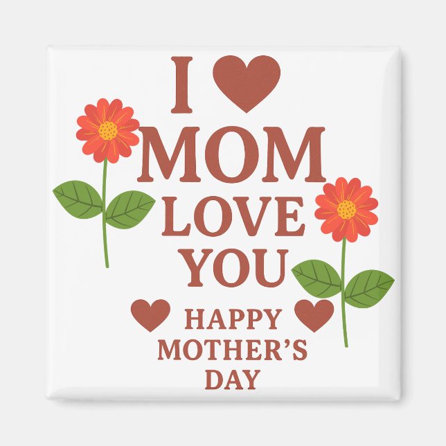 Íman Eu Amo A Mãe (Frente)