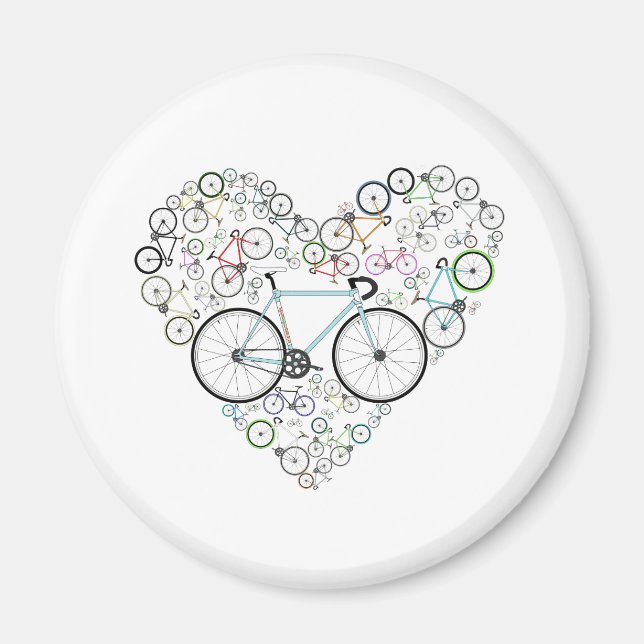 Íman Eu Amo A Minha Bicicleta (Frente)