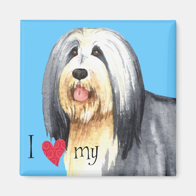 Íman Eu Amo a minha Collie (Frente)