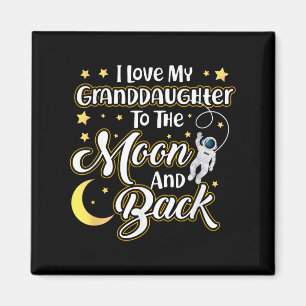 Íman Eu Amo A Minha neta À Lua E Volto Engraçado