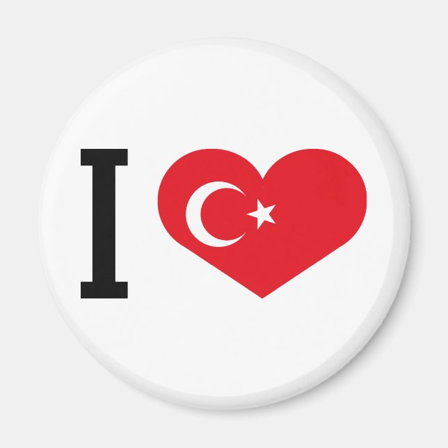 Íman Eu amo a Turquia (Frente)