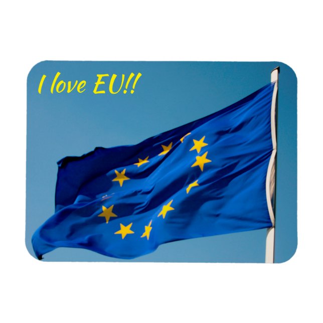 Íman Eu amo a UE (Horizontal)