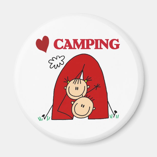 Íman Eu Amo Acampar (Frente)