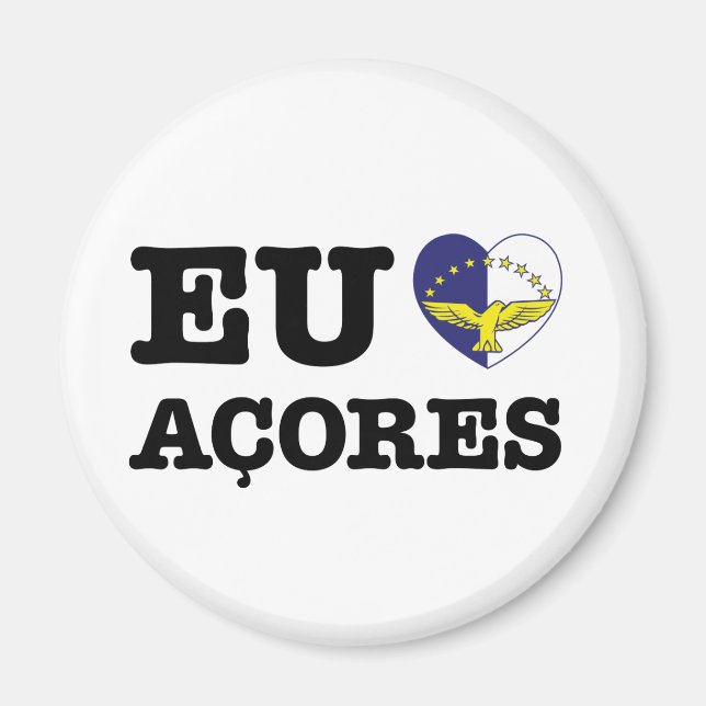 Íman Eu Amo Açores (Frente)
