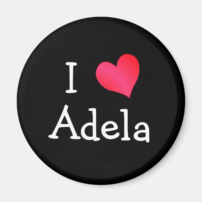 Íman Eu Amo Adela (Frente)