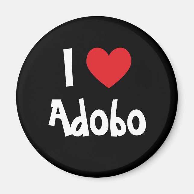 Íman Eu Amo Adobo (Frente)