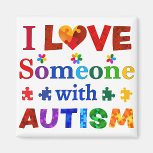 Íman Eu amo alguém com AUTISM