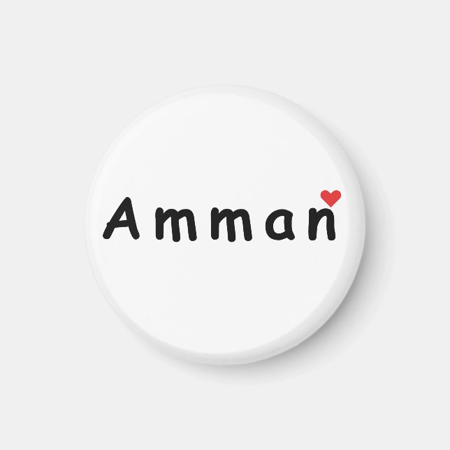Íman Eu amo Amman (Frente)