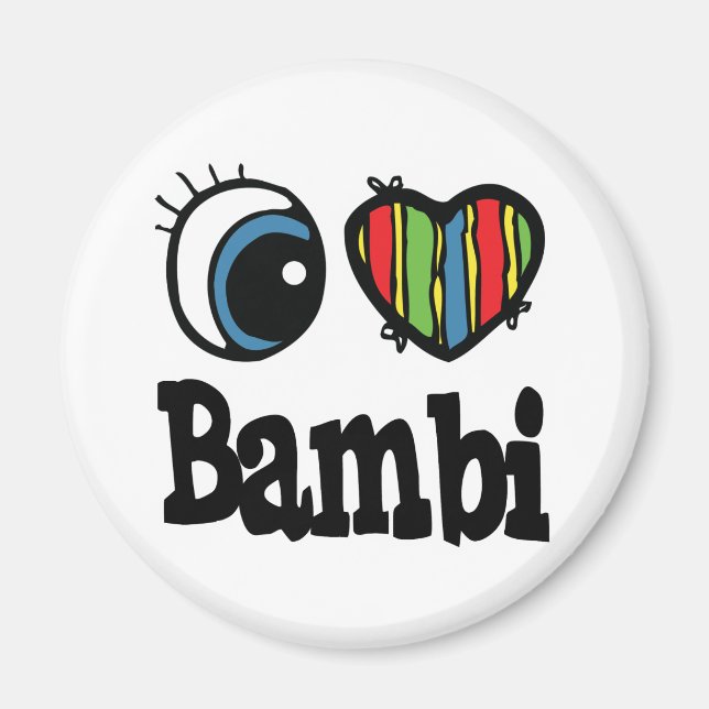 Íman Eu Amo (Amo) Bambi (Frente)