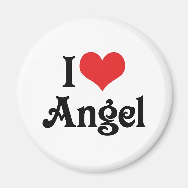 Íman Eu Amo Anjo (Frente)