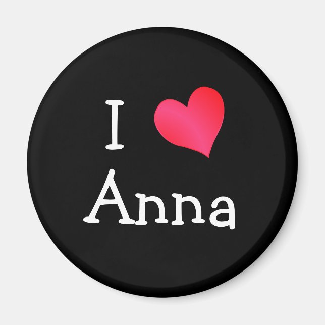 Íman Eu Amo Anna (Frente)