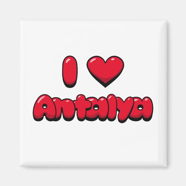 Íman Eu Amo Antalya (Frente)